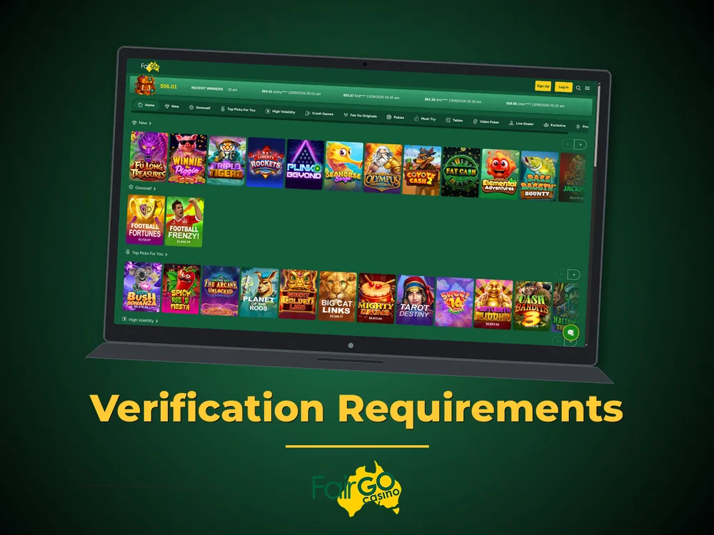 fairgo - Verification Requirements