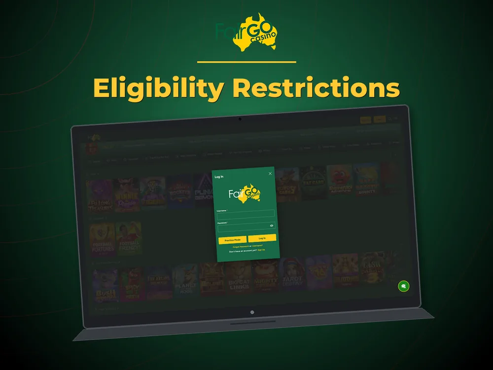 fairgo - Eligibility Restrictions