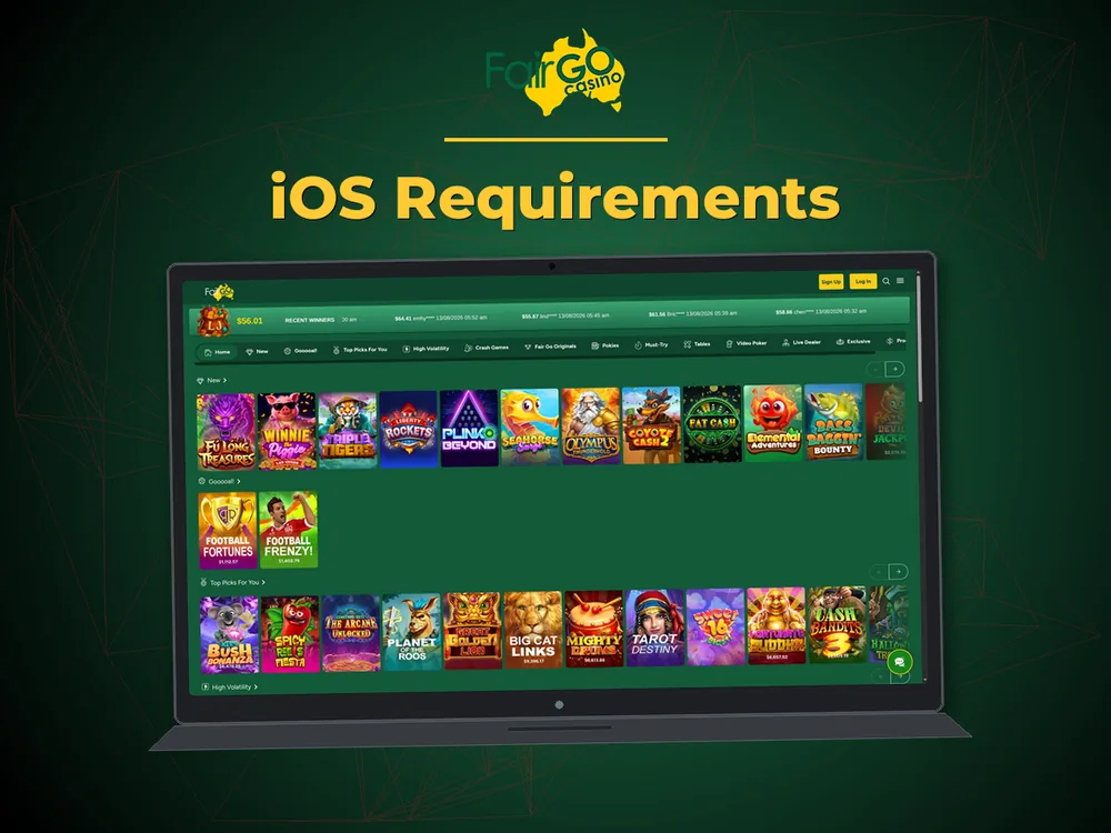 fairgo - iOS Requirements