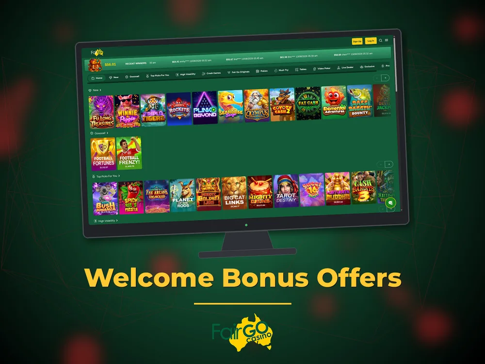 fairgo - Welcome Bonus Offers