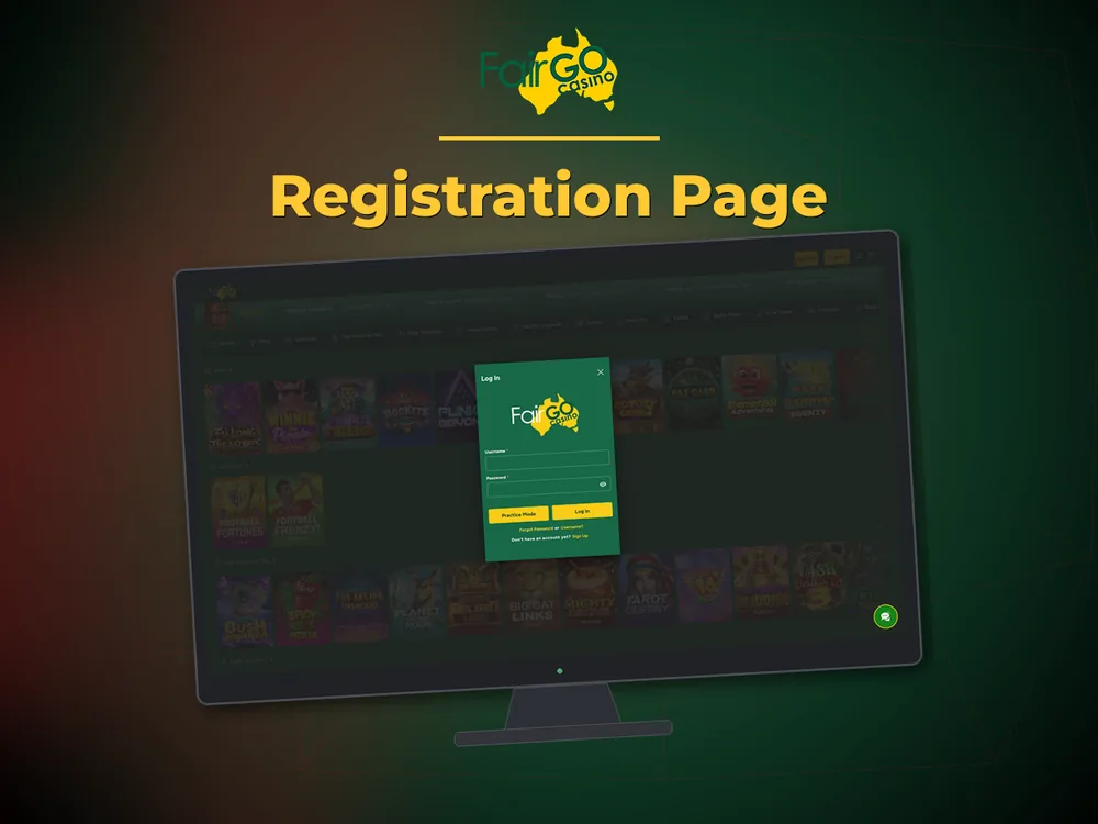 fairgo - Registration Page