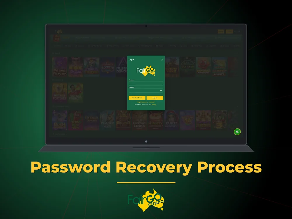 fairgo - Password Recovery Process