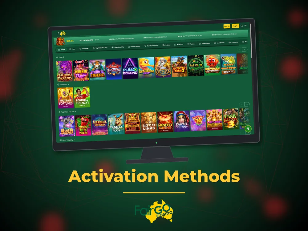 fairgo - Activation Methods