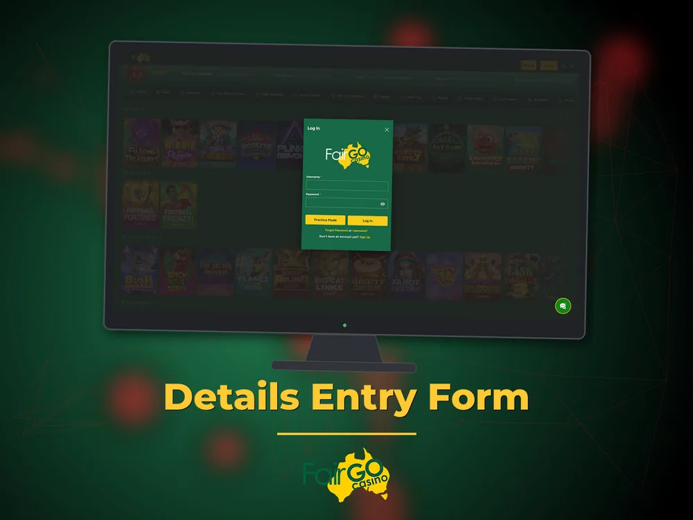 fairgo - Details Entry Form